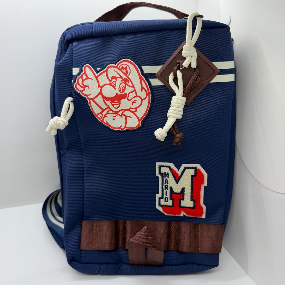 Bioworld Super Mario Nintendo Heritage Sling Bag